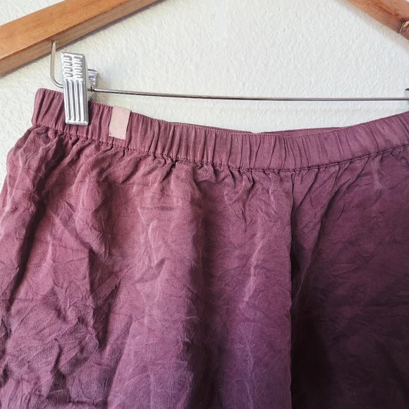 Lunya silk pajama shorts Sz LARGE - Picture 5 of 9